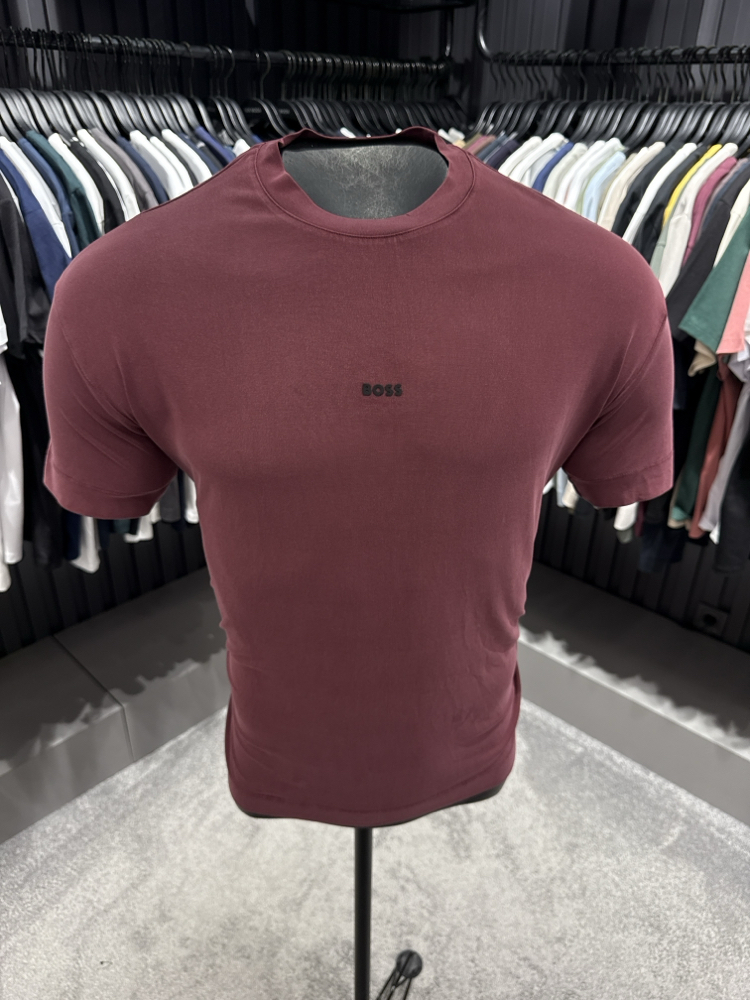 Boss Modal Yıkamalı Kırışmayan Kumaş (Burgundy -2173)