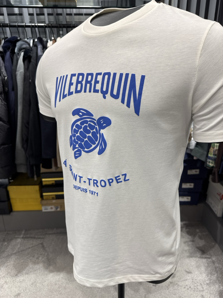 VILEBREQUIN Kaplumbağa Baskılı T-shirt