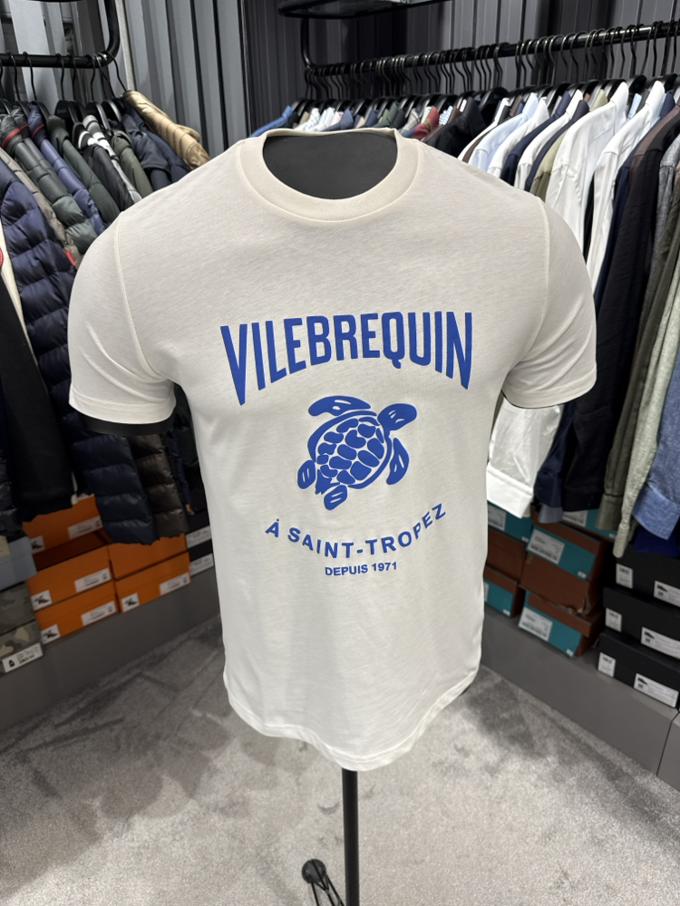 VILEBREQUIN Kaplumbağa Baskılı T-shirt