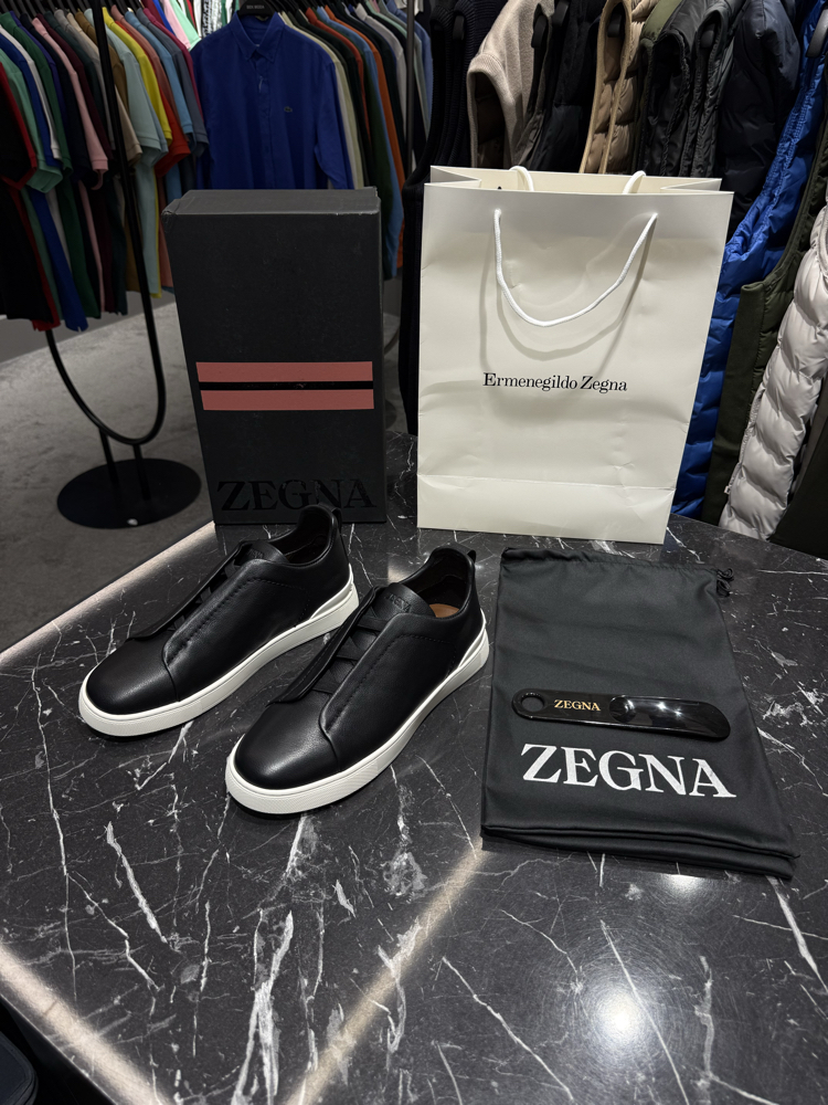 Zegna DERİ Sneakers (İTHAL ÜRÜN)