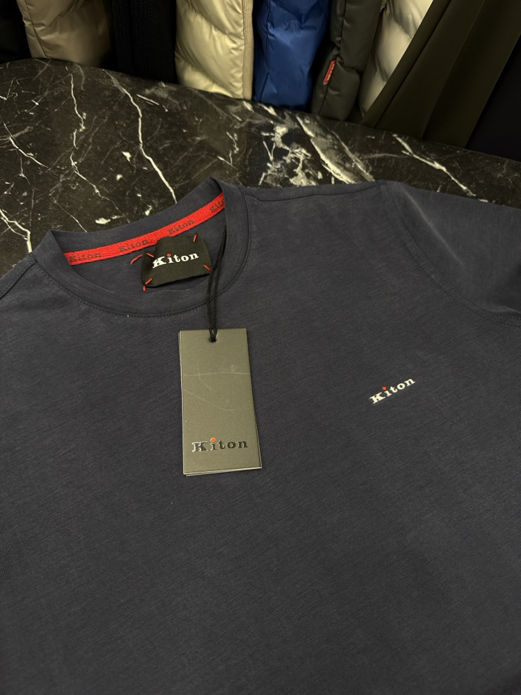 İthal Kiton T-shirt  Kırışmayan Kumaş (2286-Lacivert)