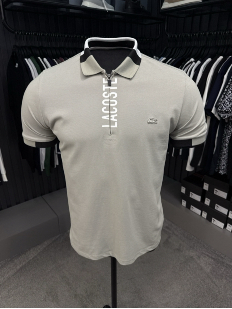 Detaylı Polo Yaka (26110-Gri) 