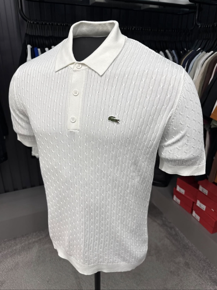 Triko Polo Yaka (Beyaz-33066 )