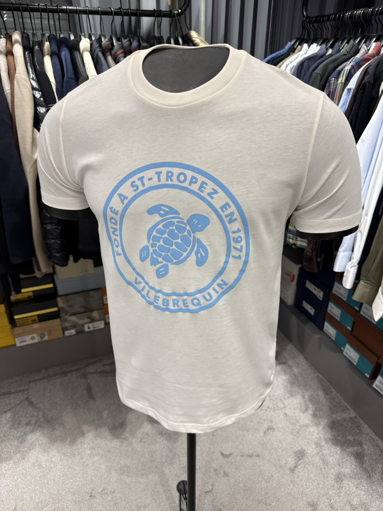 VILEBREQUIN Kaplumbağa Baskılı T-shirt