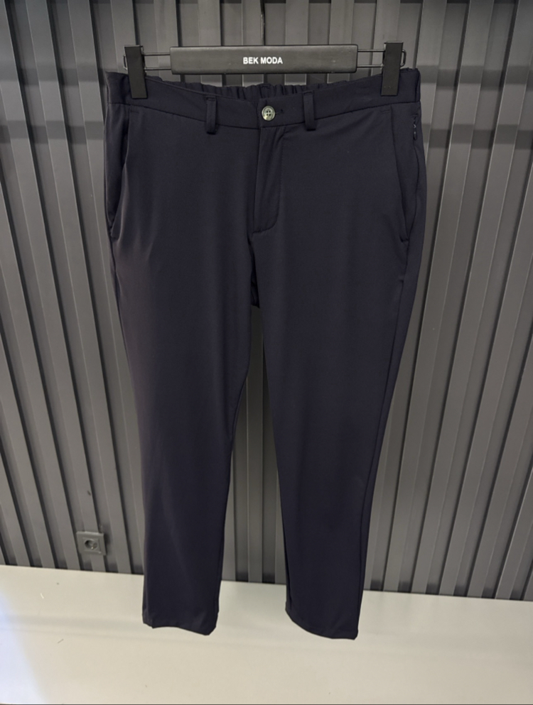 Modal  Kırışmayan Kumaş Jogger Pantolon(1102-Lacivert)