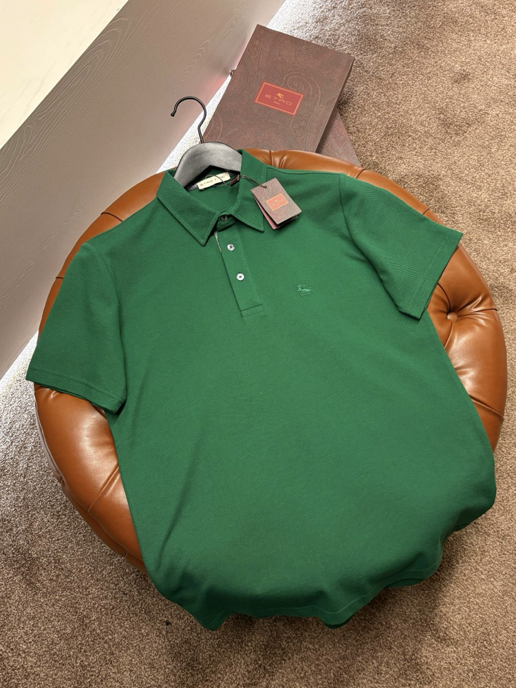 Etro Polo Yaka (3374-Yeşil)