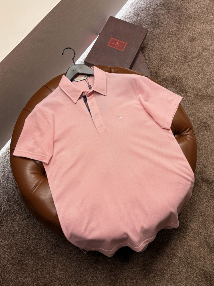 Etro Polo Yaka (3374-Pembe)