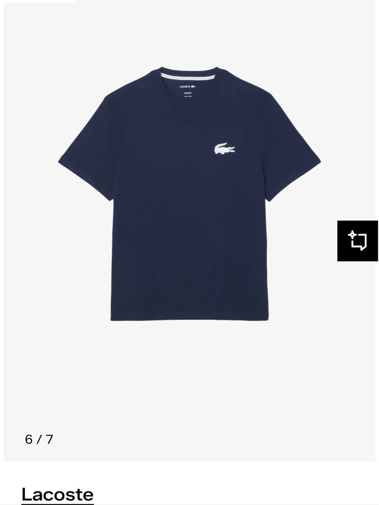 Premium Kırışmayan Kumaş T-shirt (26128- Lacivert )
