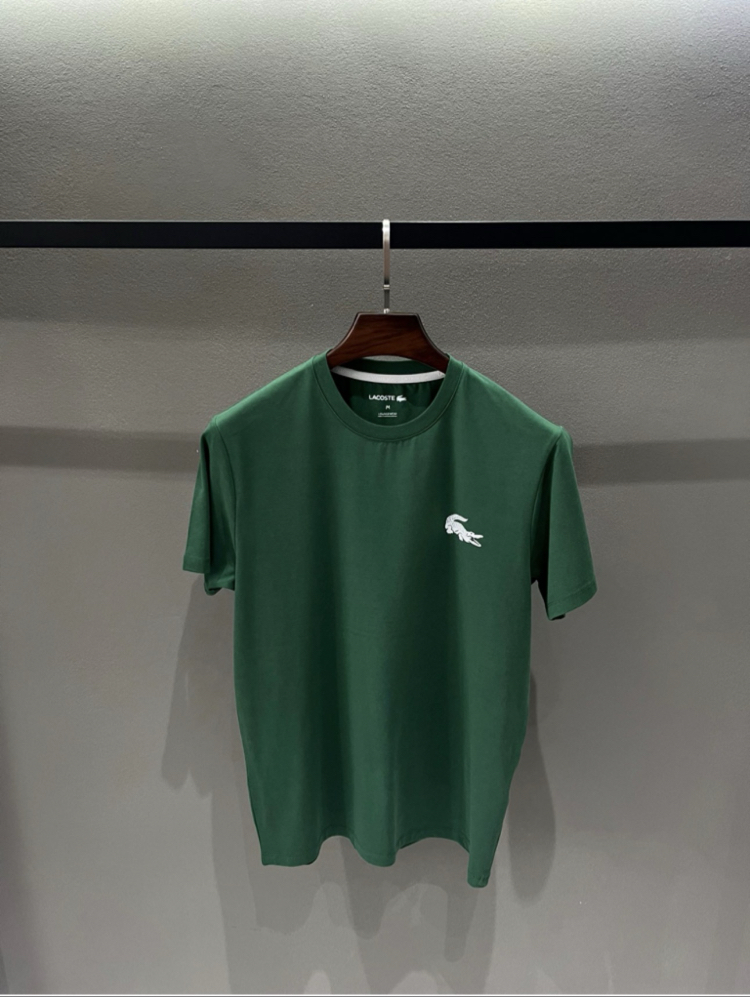 Premium Kırışmayan Kumaş T-shirt (26128- Yeşil )