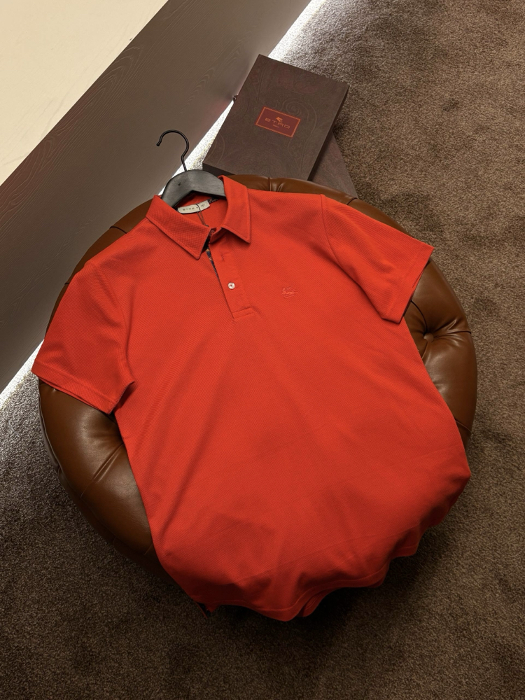Etro Polo Yaka (3374-Nar çiçeği)