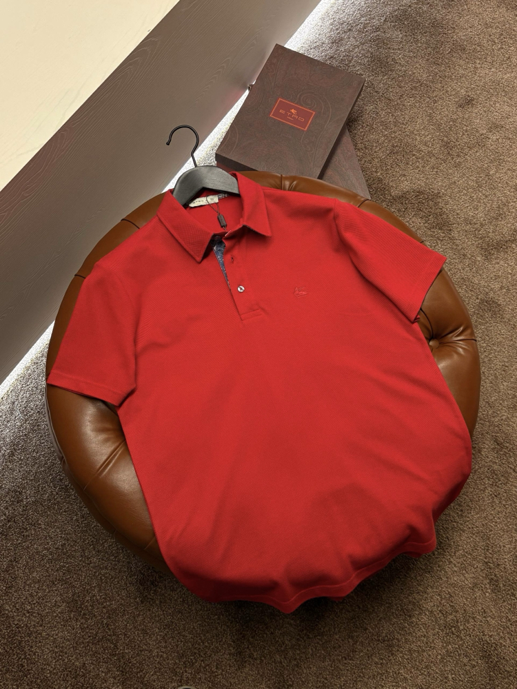 Etro Polo Yaka (3374-Kırmızı)