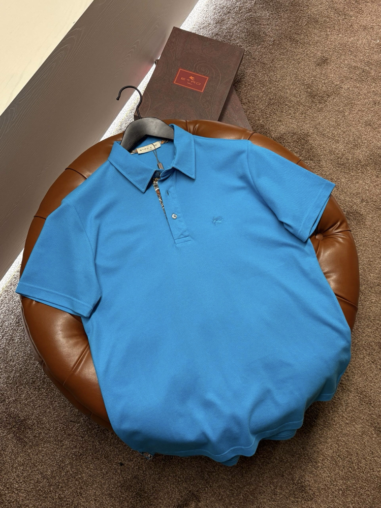 Etro Polo Yaka (3374-Turkuaz)