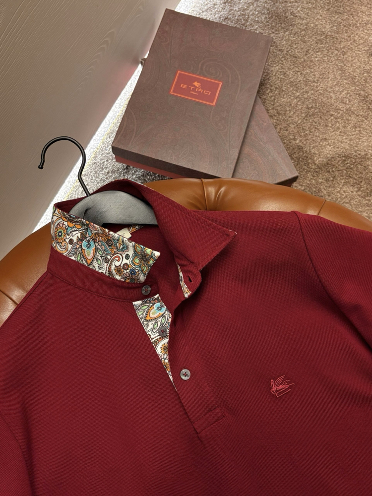 Etro Polo Yaka (3374-Bordo)