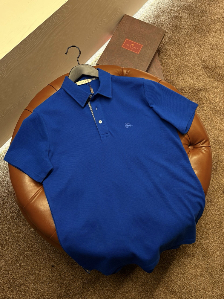 Etro Polo Yaka (3374-Sax Mavisi)
