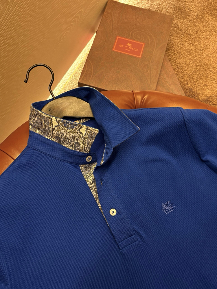 Etro Polo Yaka (3374-Sax Mavisi)