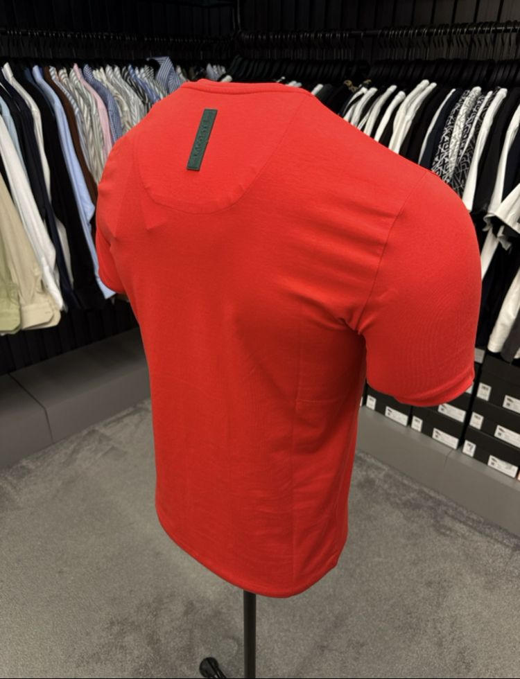 V Yaka T-shirt (2001 -Kırmızı)