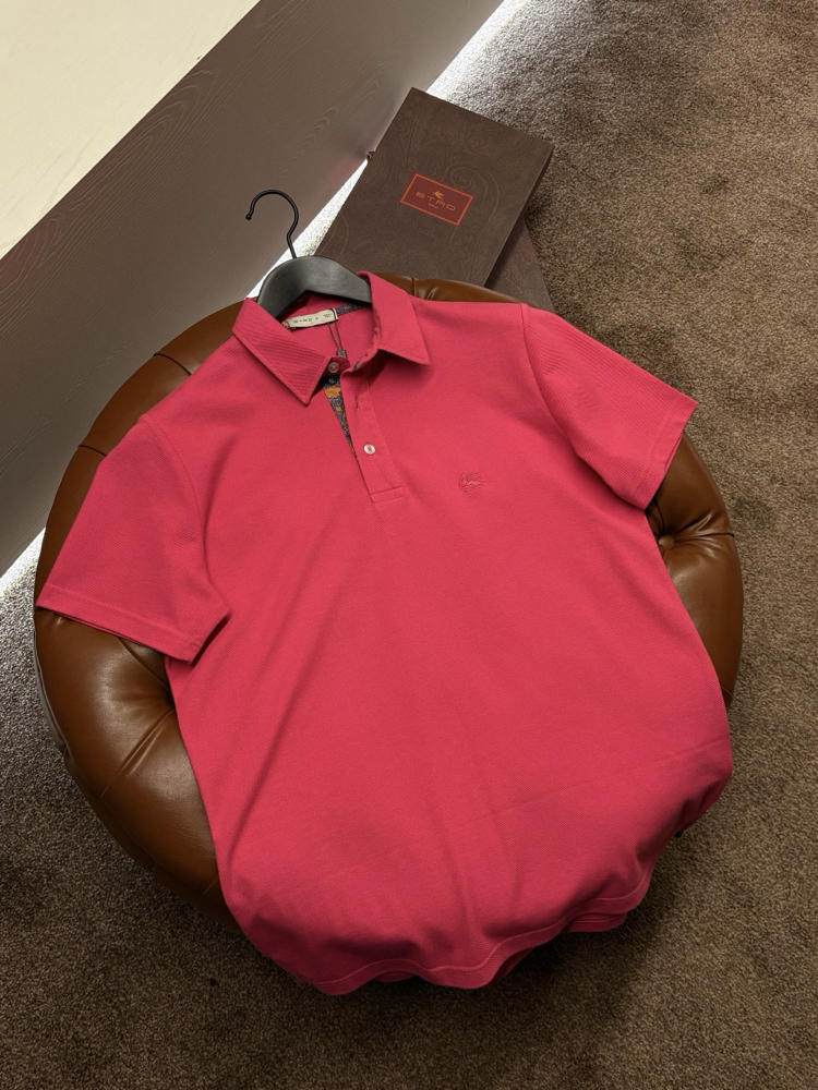 Etro Polo Yaka (3374-Fuşya)