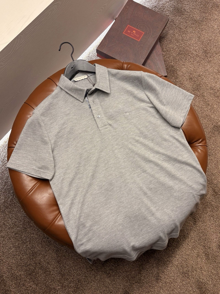 Etro Polo Yaka (3374-Gri)