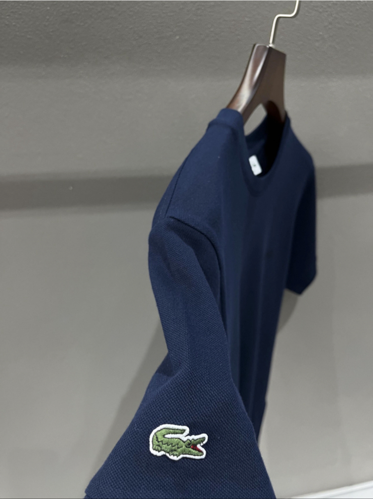 Premium Pike Kumaş T-shirt (26129- Lacivert)