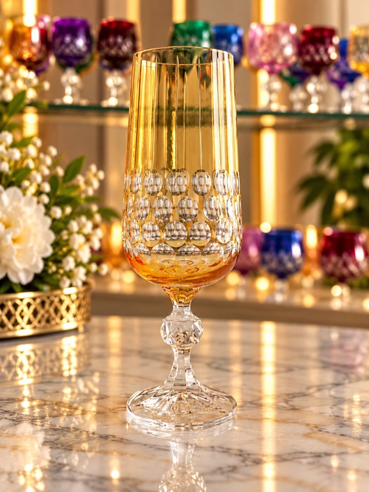 180 ML STERNA KAHVEYANI KADEH DİK DAMLA AMBER