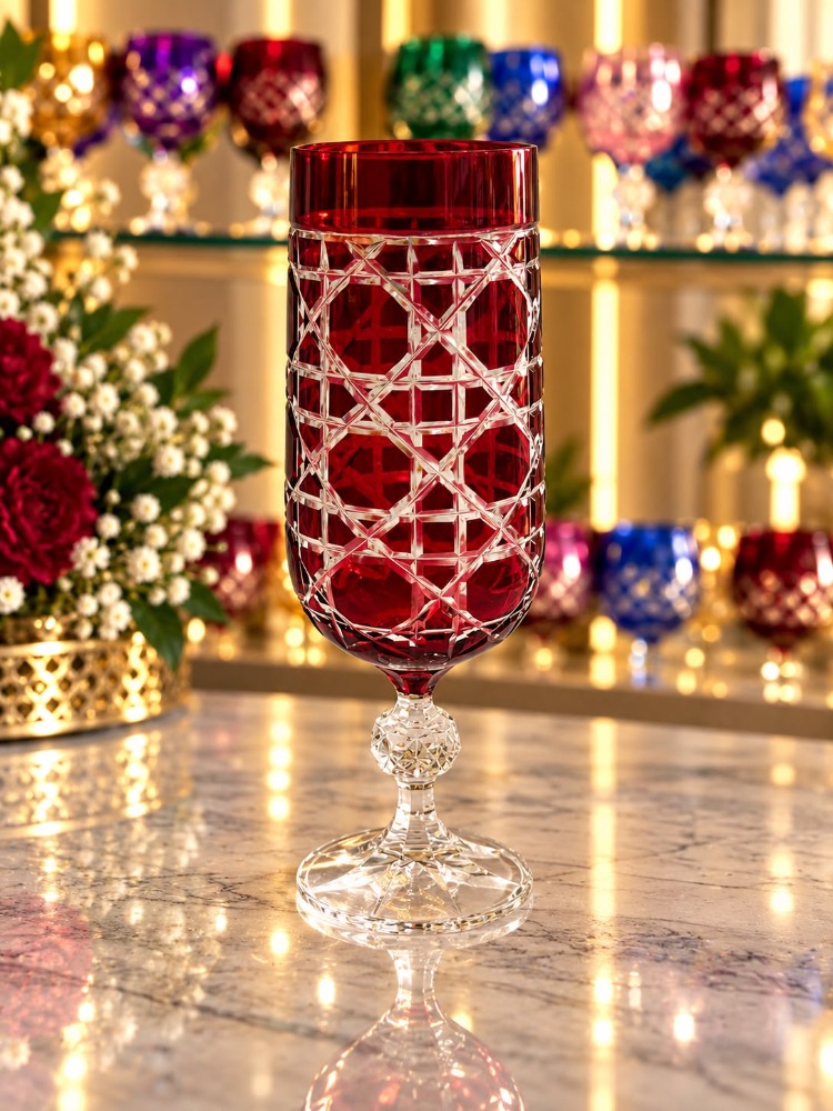 180 ML STERNA KAHVEYANI KADEH YENİ HASIR BORDO