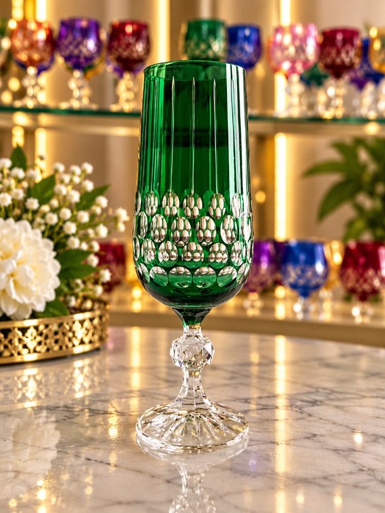 180 ML STERNA KAHVEYANI KADEH DİK DAMLA YEŞİL