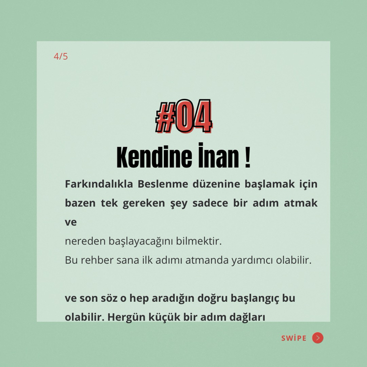 Farkındalıkla Beslenmeyi Destekleyen Öğünler-7 Günlük 