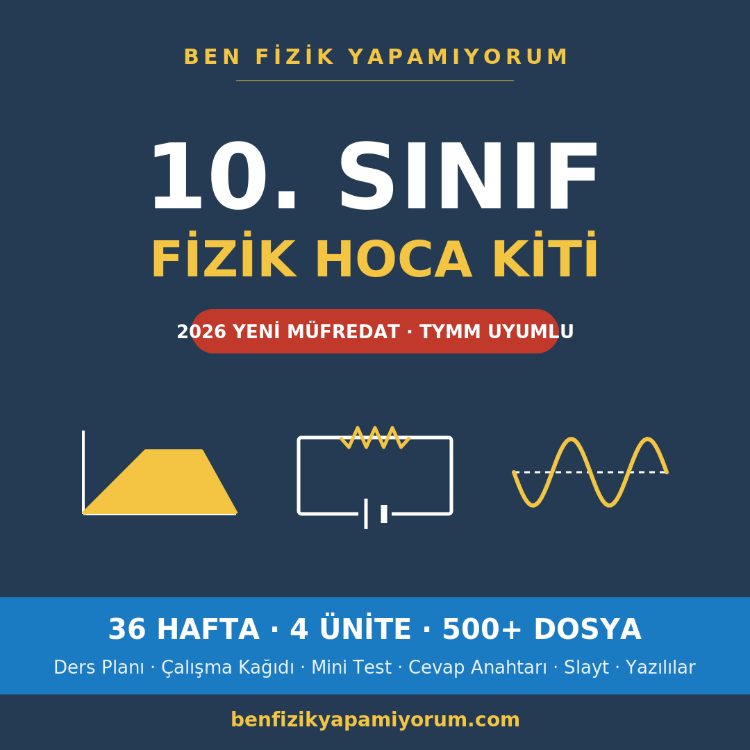 BFY Hoca Kiti — 10. Sınıf Fizik · 36 Hafta + 11. Sınıfa Hazırlık (v2.1)