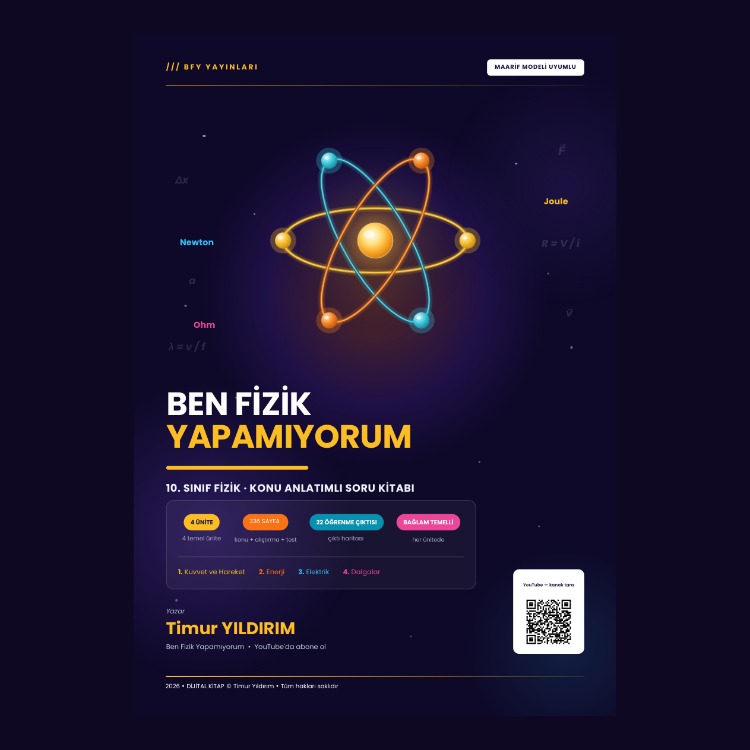 10. Sınıf Fizik - Konu Anlatımlı Soru Kitabı (Dijital PDF)