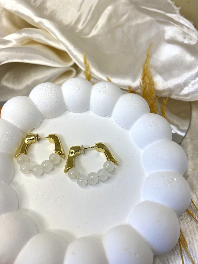 Gold Mist Küpe