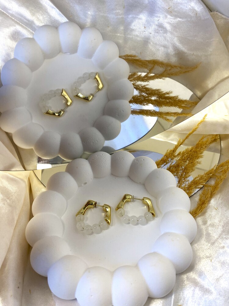 Gold Mist Küpe
