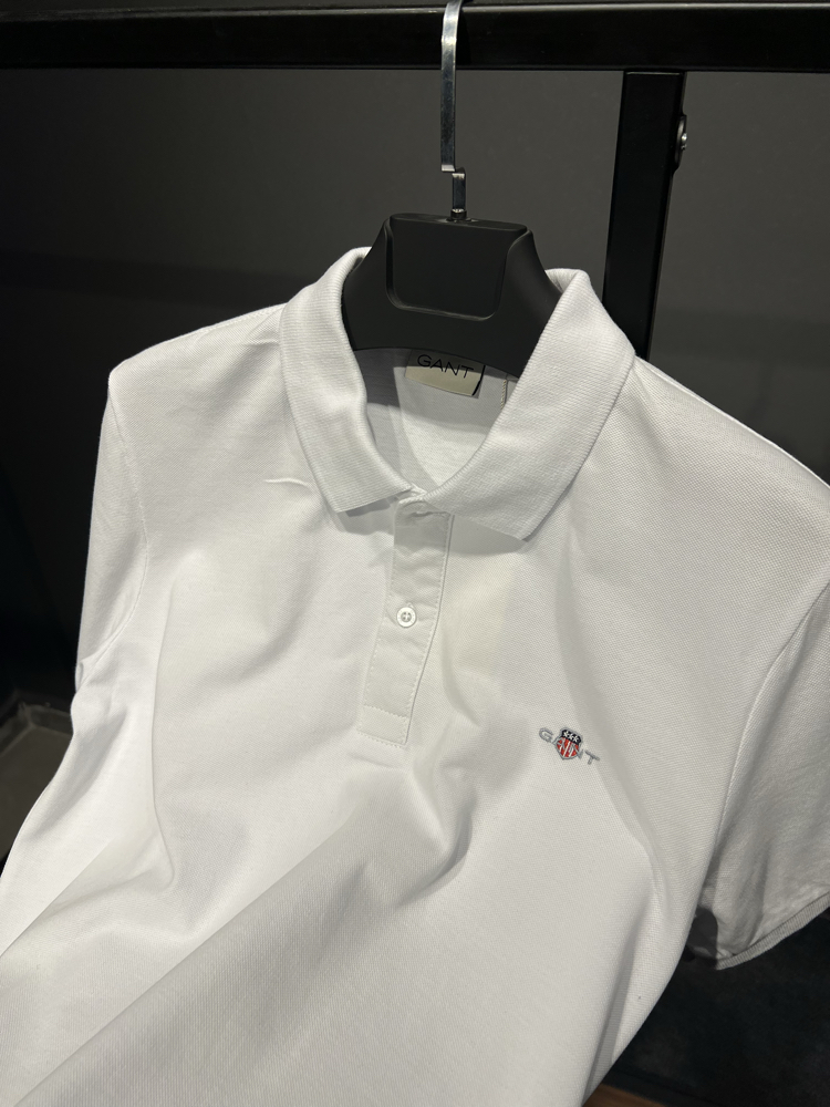 GANT Premium Beyaz Polo Yaka