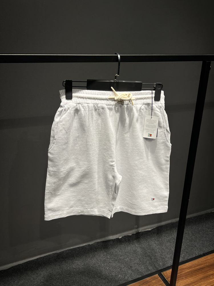 Tommy Hilfiger Premium Keten Şort
