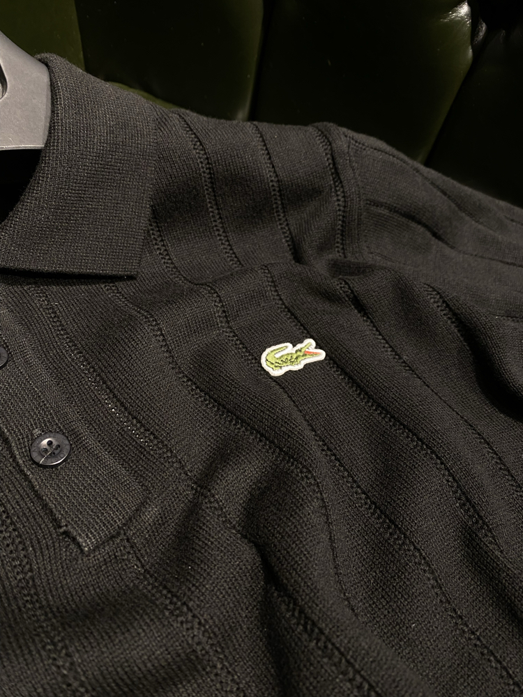 LCST - Premium Siyah Triko Polo Yaka