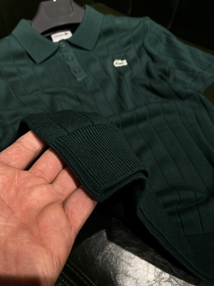 LCST - Premium Yeşil Triko Polo Yaka