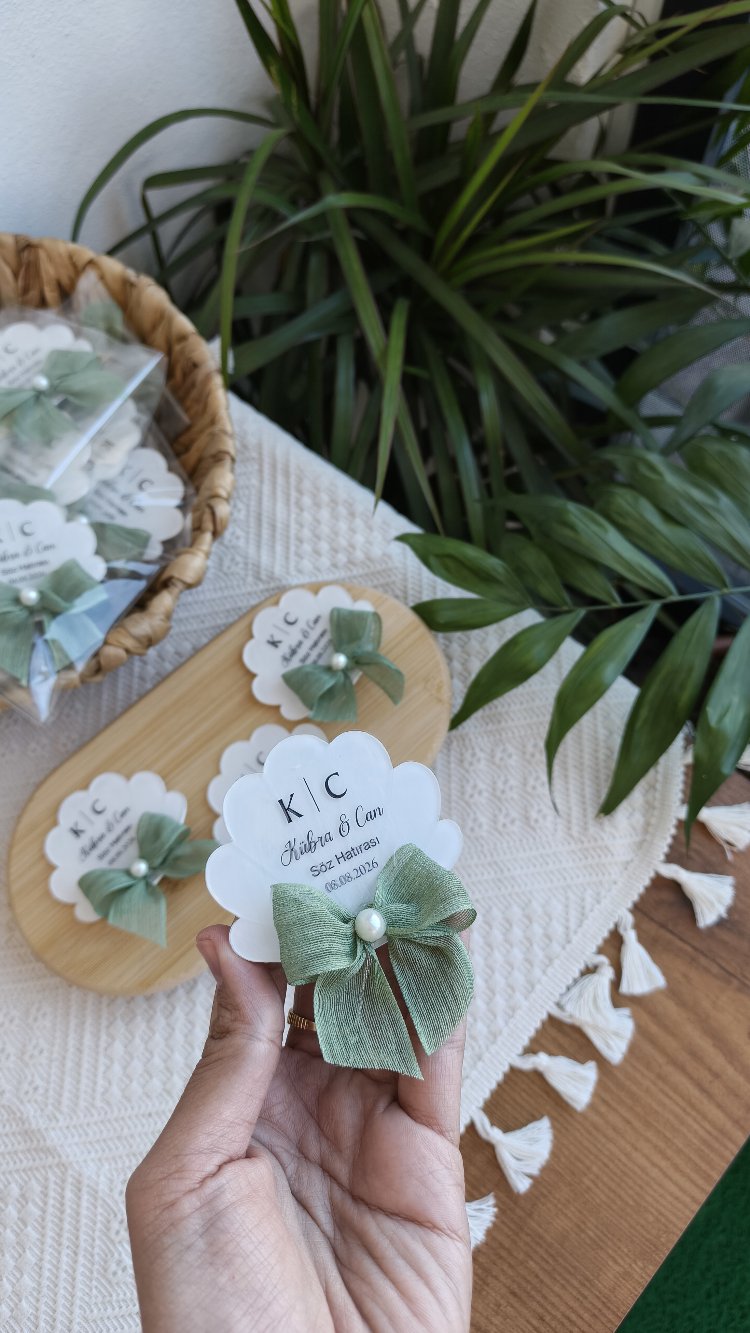 Nikah/ Söz/ Nişan hediyesi magnet
