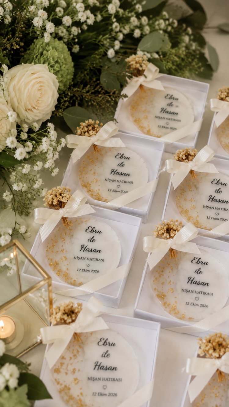 Epoksi magnet/ Nikah hediyesi