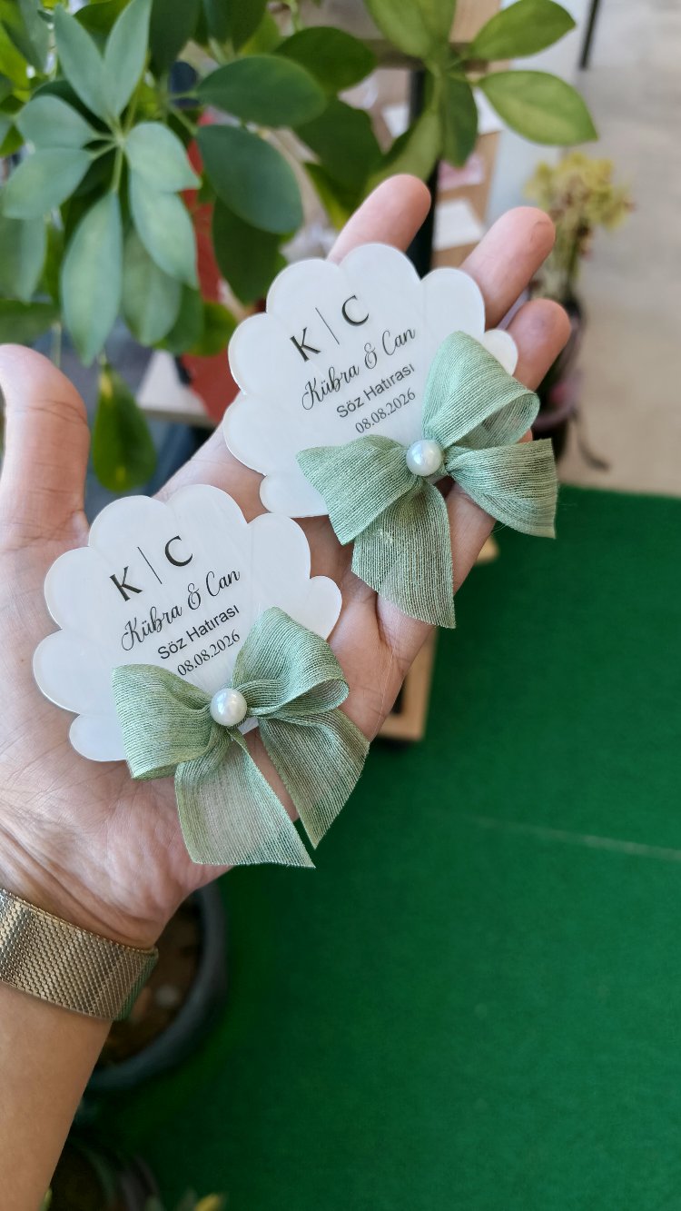 Nikah/ Söz/ Nişan hediyesi magnet
