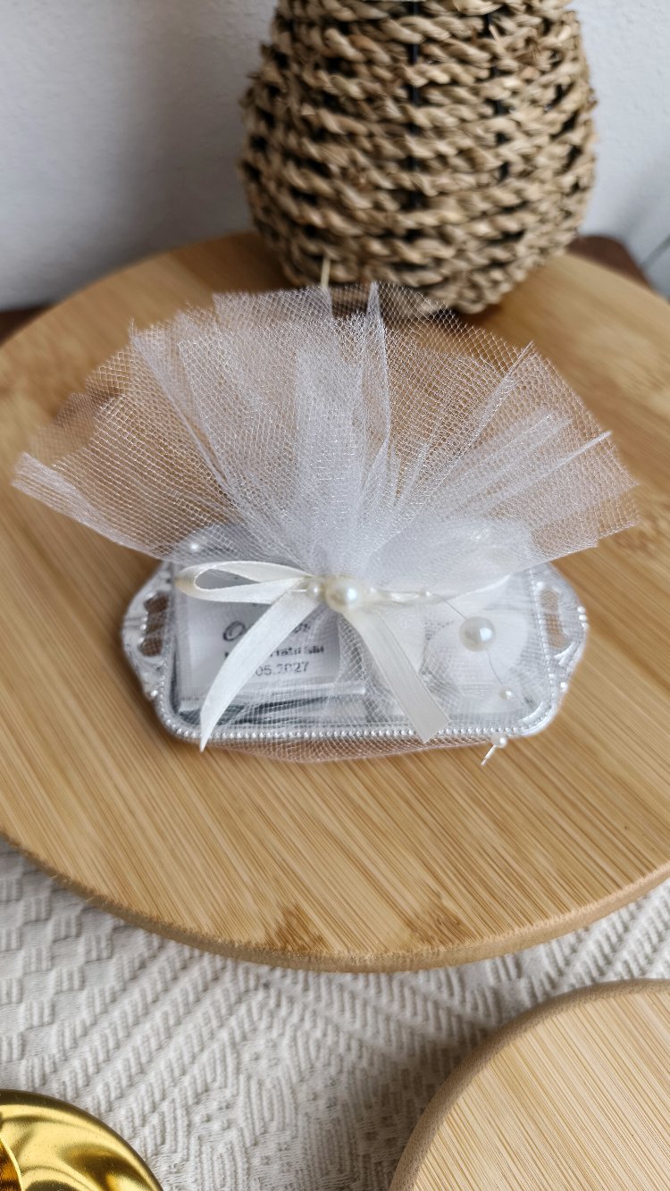 Mini tepsi nikah şekeri