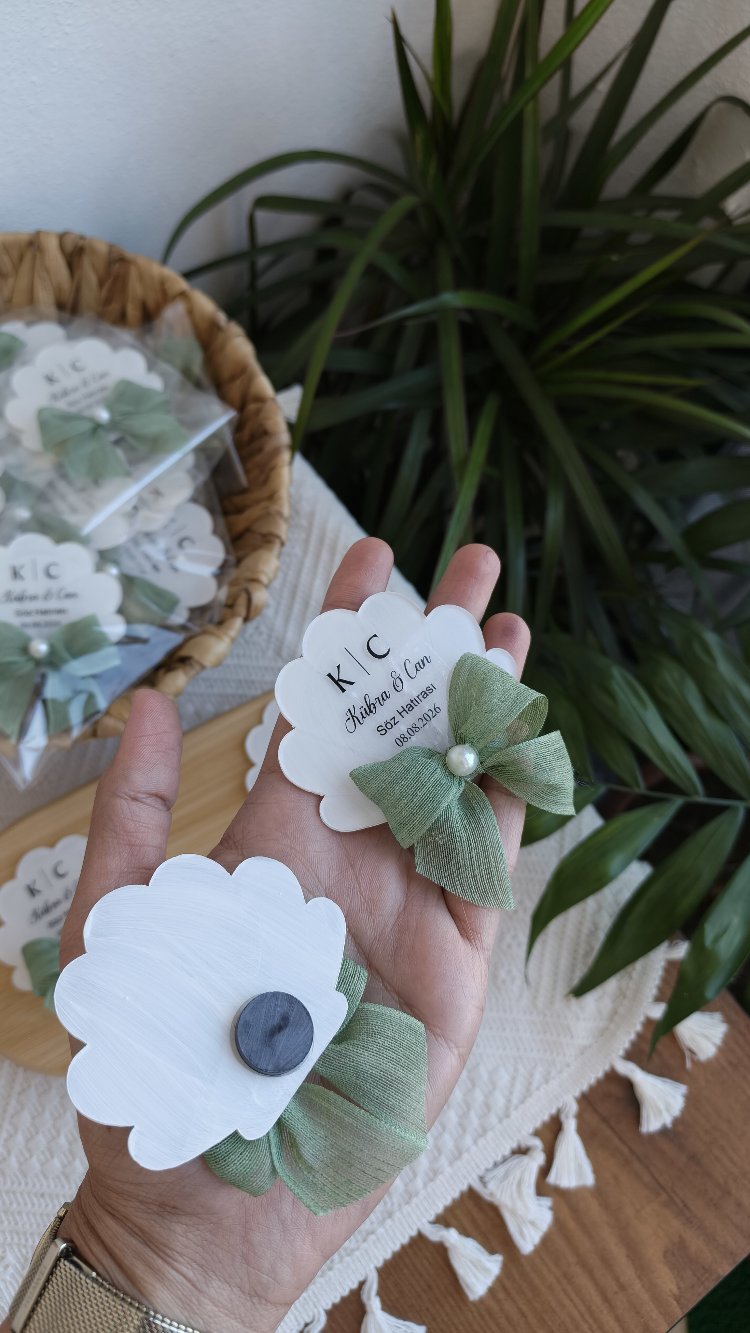 Nikah/ Söz/ Nişan hediyesi magnet