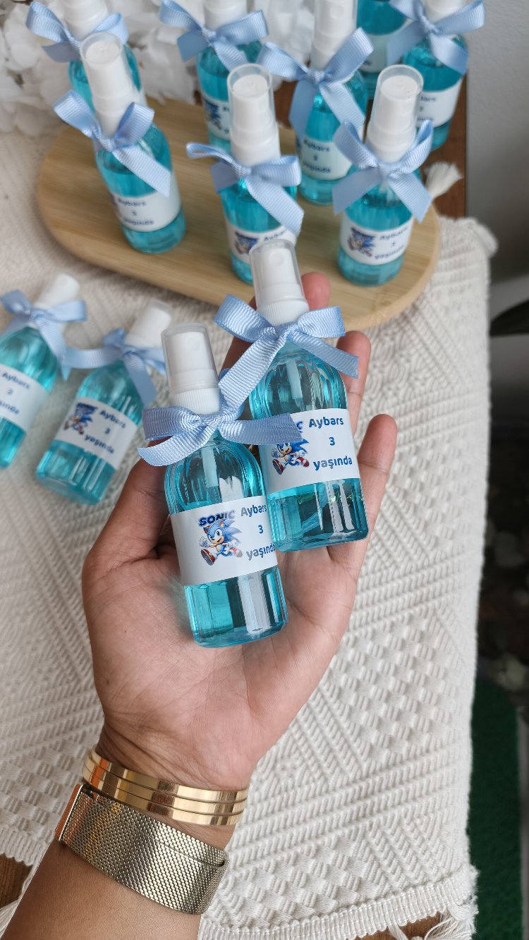 Sprey kolanya / Bebek hediyelik 