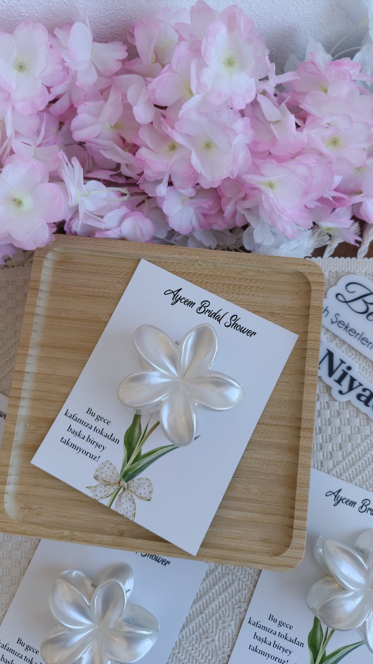 Bride / Kına hediyesi lotus toka