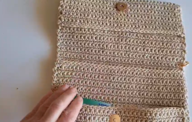 Kadın Makrome Cüzdan - Renkli -Model adı: Hamarat