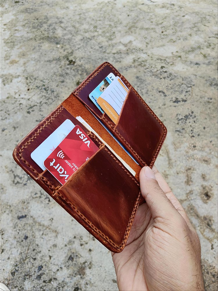 Premium Dikey Deri Cüzdan~Renk Seçenekli