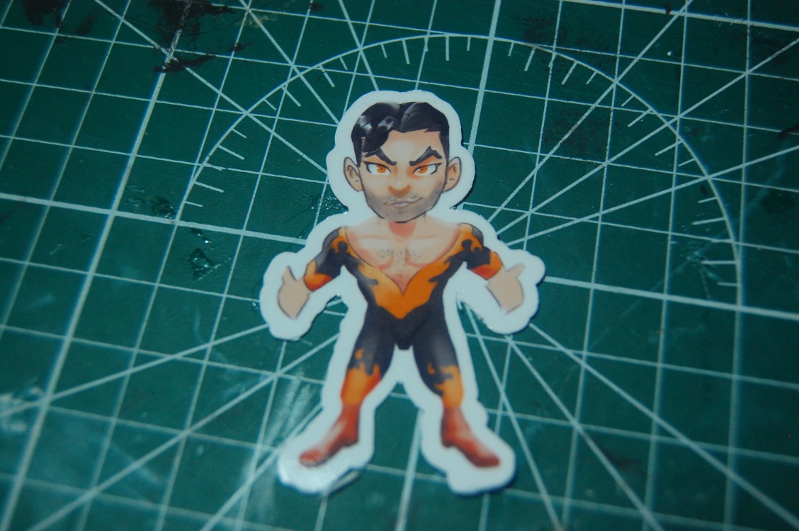 Su Geçirmez Flambae Sticker