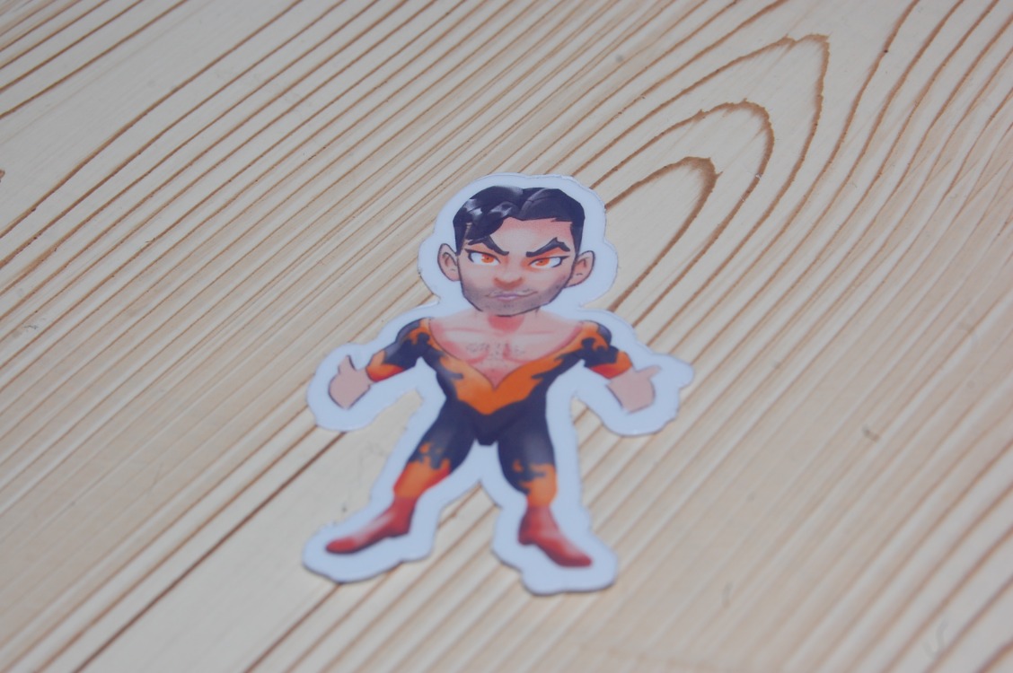 Su Geçirmez Flambae Sticker