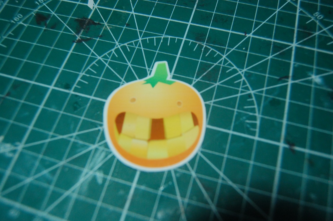 Su Geçirmez POMPKIN Sticker (1 Adet)
