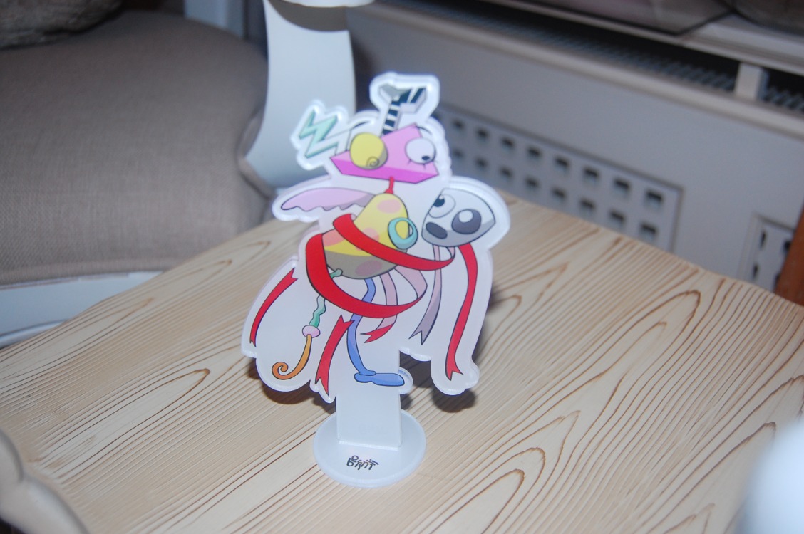 Gangle ve Zooble Standee