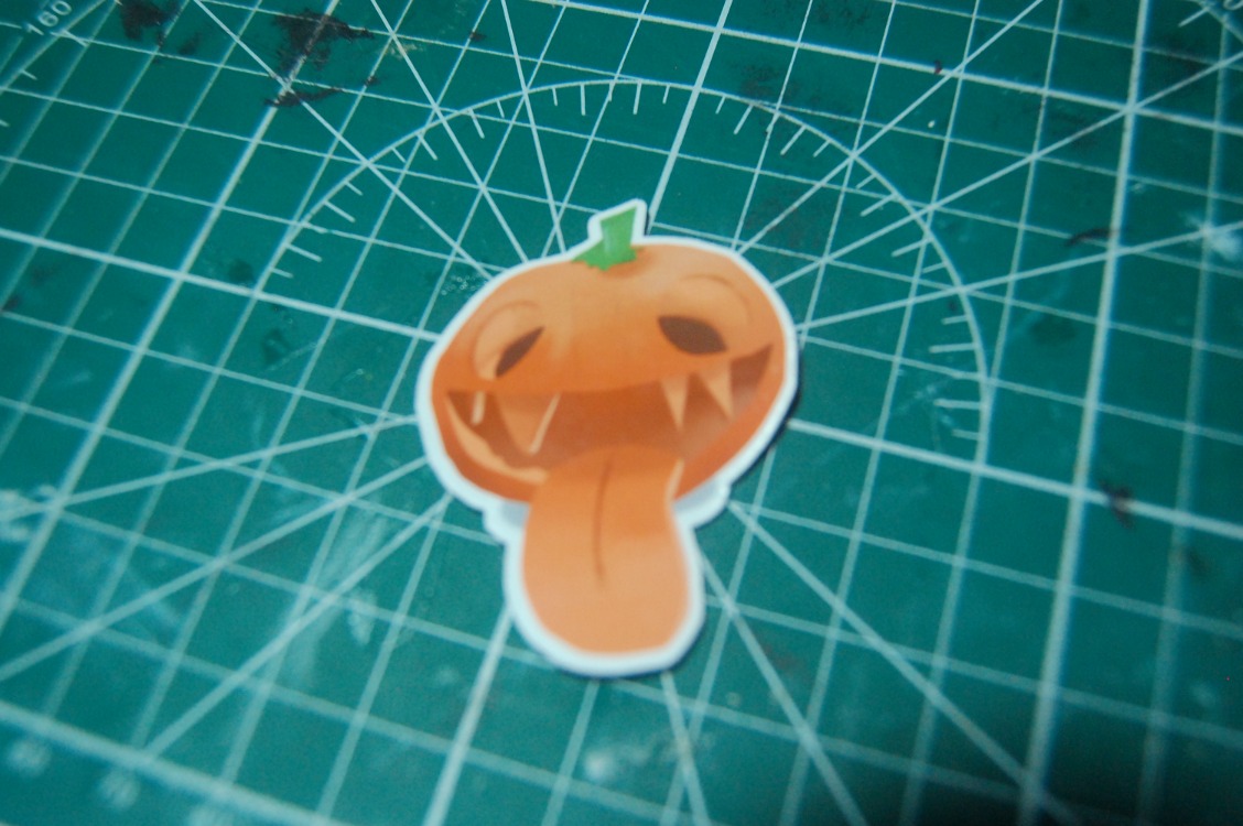Su Geçirmez POMPKIN Sticker (1 Adet)