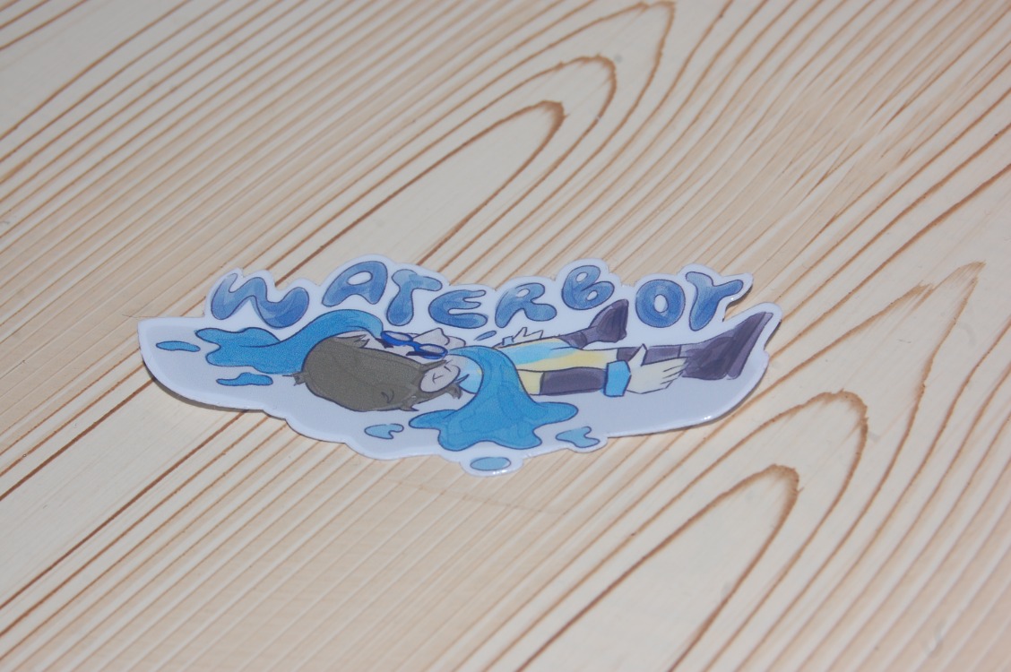 Su Geçirmez Waterboy Sticker